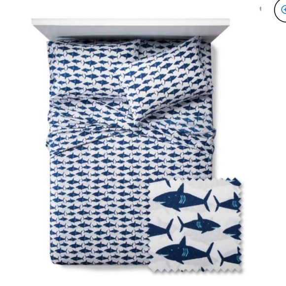 Target Bedding Shark Sheets Set And Shark Comforter Full Size